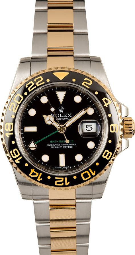 two tone gmt rolex|rolex gmt 116713.